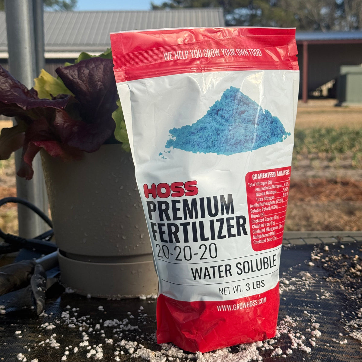 20 20 20 Garden Fertilizer – HOSS