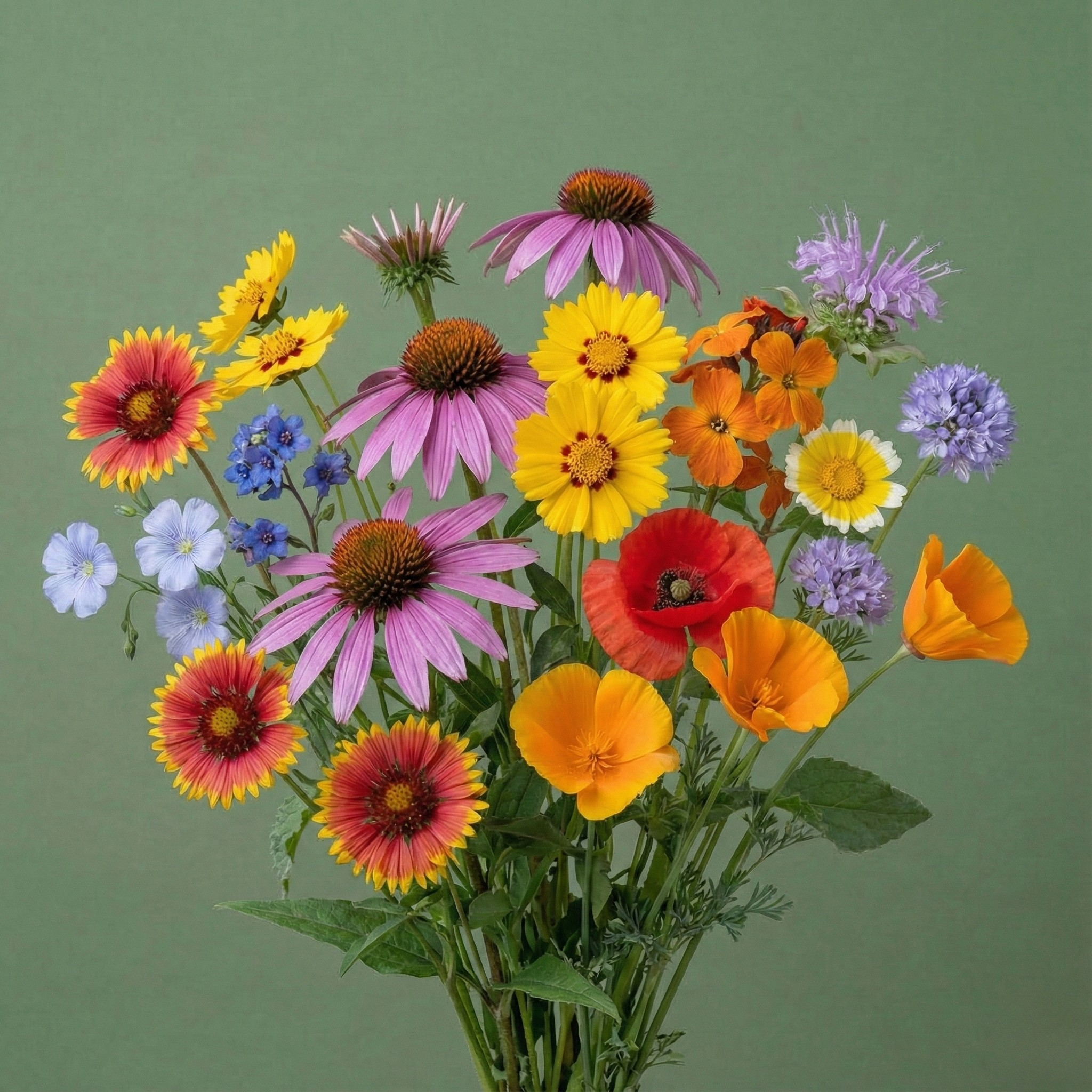 bee mix flower seeds Bee Feed Wildflower Mix 1/4 Pound