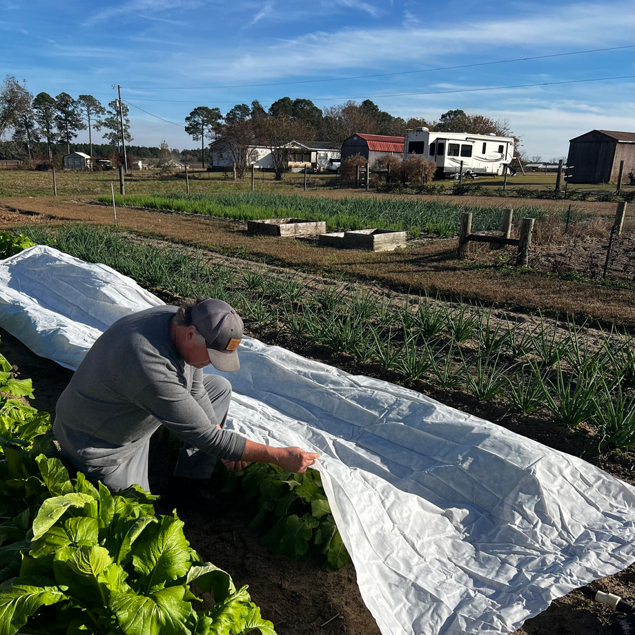 house plant covers Supreme Plant Protection Cover 6' x 25'