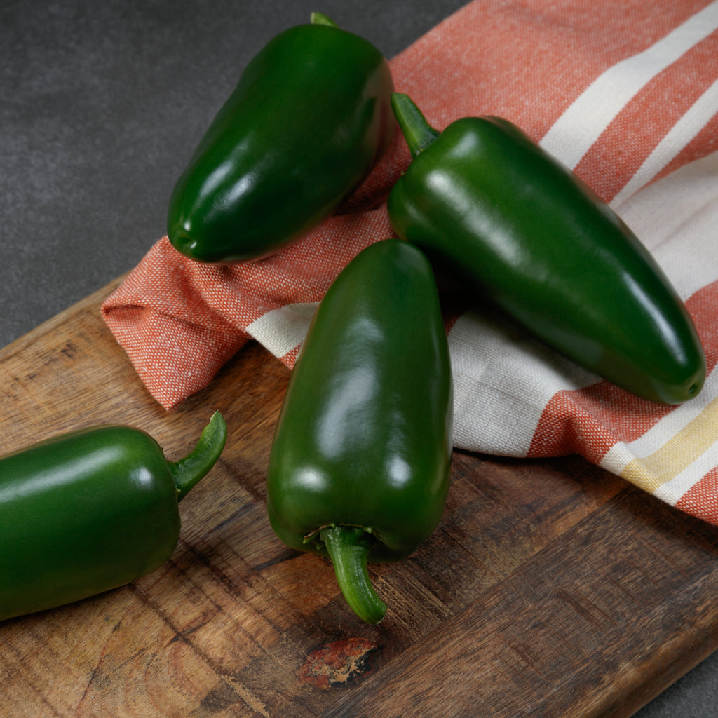 Megatron Jalapeno Pepper on a table