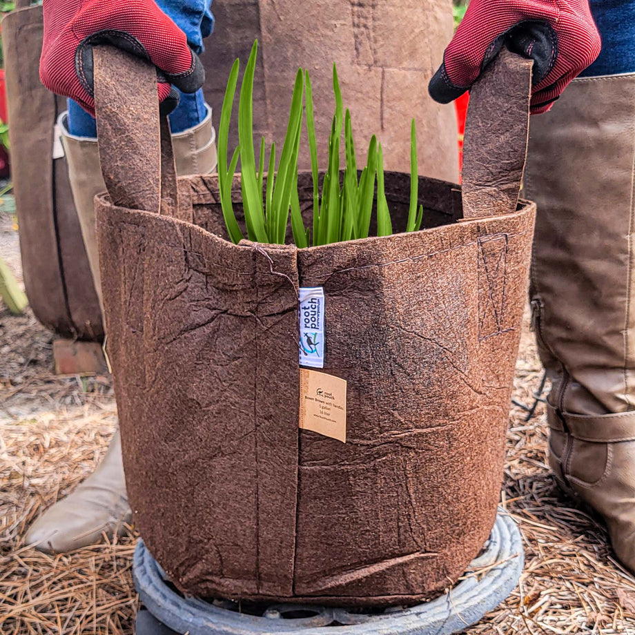 Sac De Culture Géotextile Root Pouch 25 GAL (95 Litres) | Pot De Jardinage, Conteneur De Plantes | Drainage Optimal Pour Racines - 10