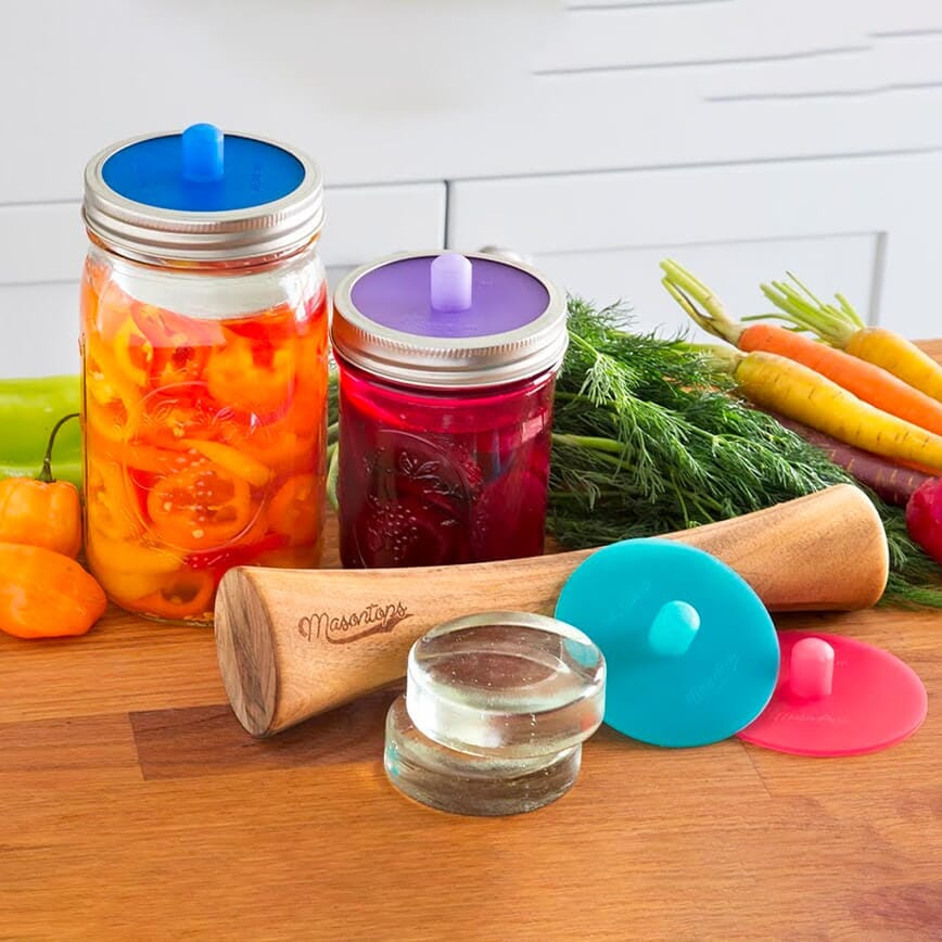 Complete Fermentation Kit – 9-Piece Kit with Lids & Weights