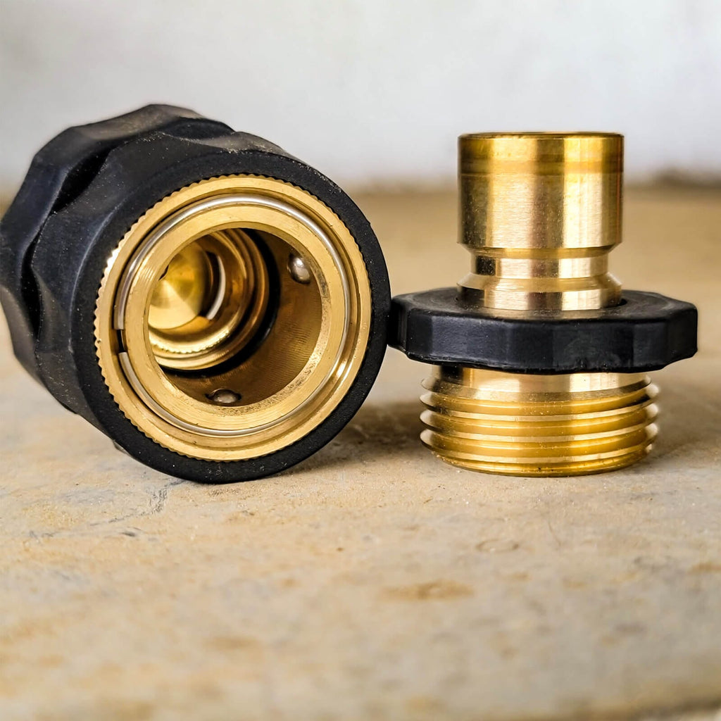 Brass Quick Hose Connect