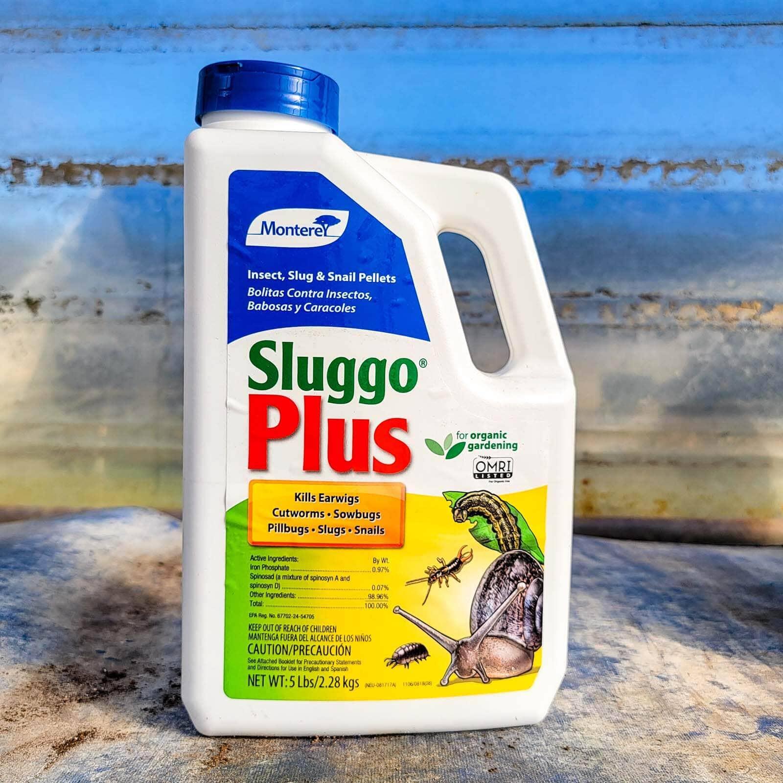 slug spray for garden Sluggo Plus 2.5 Pounds