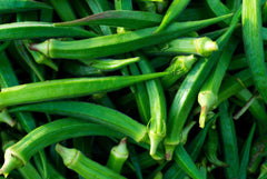 Cowhorn Okra